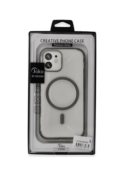 Joko Apple Uyumlu iPhone 11 Hilton Magsafe Kapak - Derin Mor Derin mor