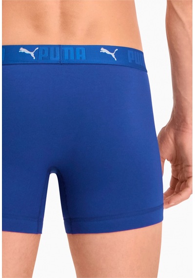 Puma Sport Erkek Pamuk Boxer 2li Paket 935521 02 Mavi