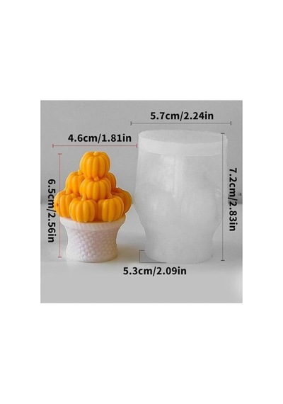 Bakabağı Sepeti Silikon Kalıp S991