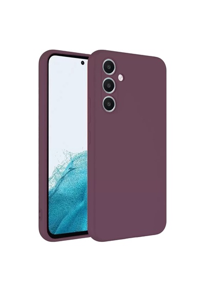 Sh Newface Samsung Uyumlu Galaxy A16 5g Kılıf First Silikon - Mürdüm Najmaddin