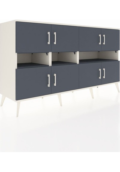 Kronos Konsol 8 Raflı 8 Kapaklı 176x59x99 Aytaşı-antrasit Aytaşı-antrasit Kronos Konsol 8 Raflı 8 Kapaklı 176x59x99 Aytaşı-antrasit Aytaşı-antrasit