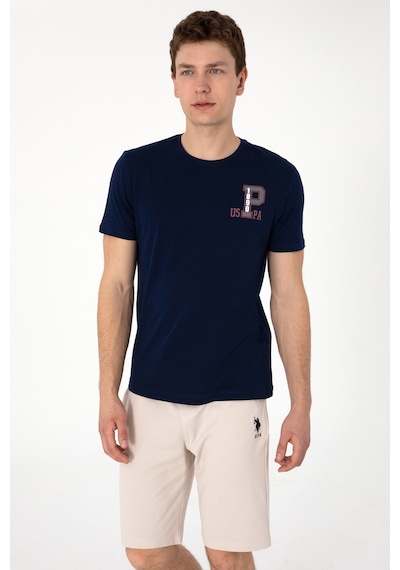 U.S. Polo Assn. Erkek Regular Fit Bisiklet Yaka Lacivert Tişört 50306897-VR033 U.S. Polo Assn. Erkek Regular Fit Bisiklet Yaka Lacivert Tişört 50306897-VR033