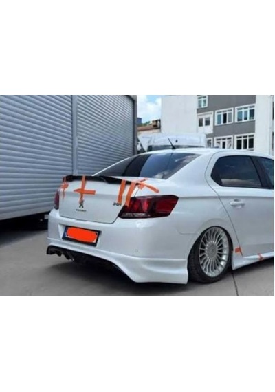 Peugeot 301 Arka Tampon Eki Fiber Boyasız