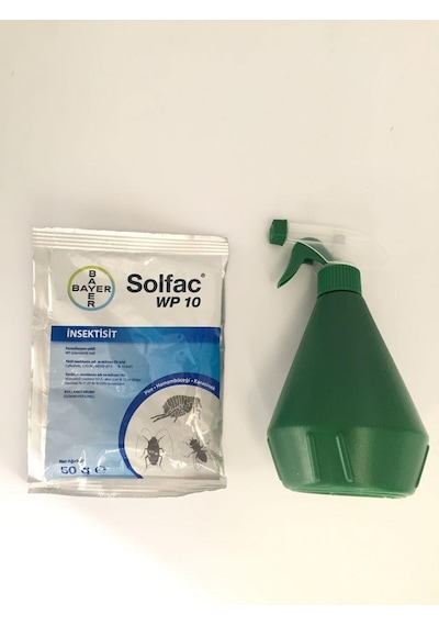 Bayer Solfac WP 10 Genel Haşere 50 G + Pompası 500 ML