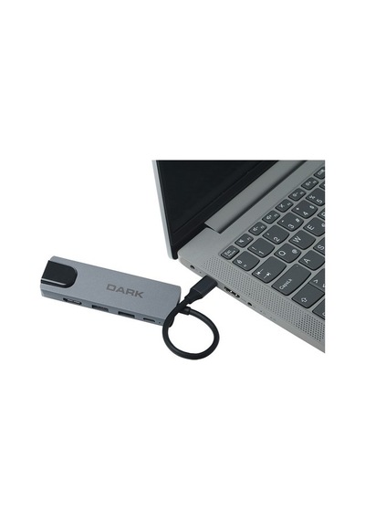 Dark Dk-ac-u31x46 5i 1 Arada Usb 3.1 Type-c To Ethernet - Hdmı - Usb 65w Port Çoklayıcı Hub