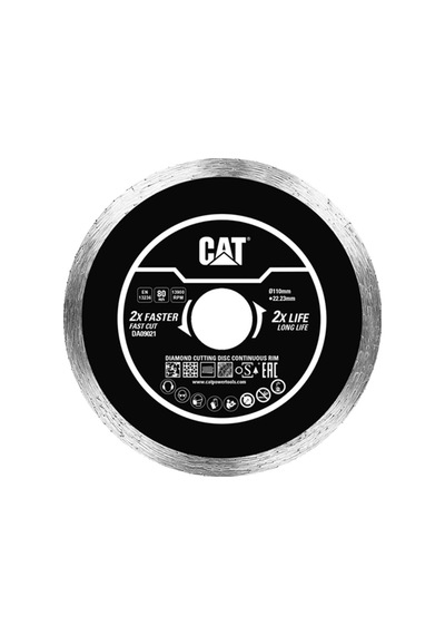 Cat Da09021 110mm Profesyonel Fayans, Seramik, Mermer Elmas Kesme