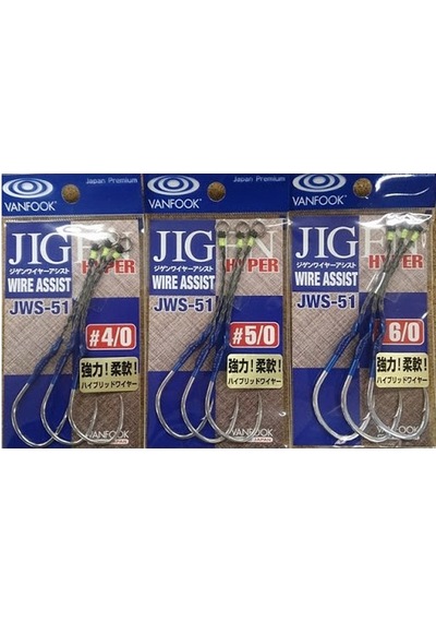 Vanfook Jigen Hyper Tekli Asist Iğne Jws-51  6/0 3 Adet