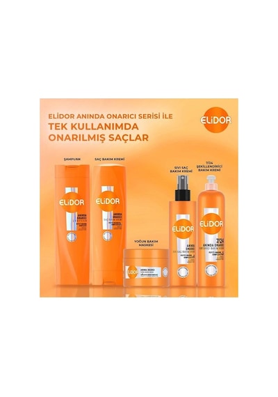 Elidor Saç Kremi 240ml 7/24 Anında Onarıcı