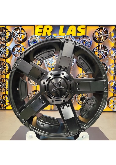 4 Adet Wrs-5238 9 18 5 120 Et25 65,1 M.black Mack Jant Takım