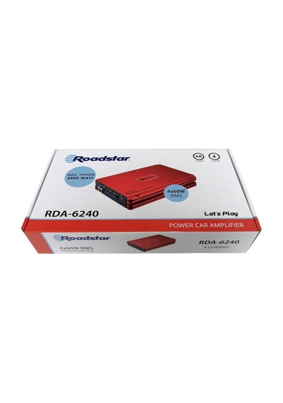 Garaj Dünyası Roadstar Rda-6240 4 Kanal Ab Klass Oto Amfi 3000w M