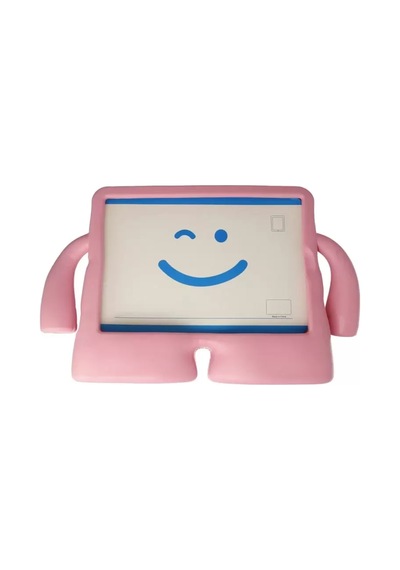 Sh Samsung Galaxy Tab A9 Plus Kılıf Karakter Tablet Silikon - Açık Pembe Najmaddin Diğer