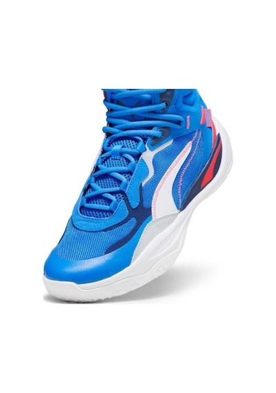 Puma Playmaker Pro Mid 377902-08 Erkek Basketbol Ayakkabısı Mavi