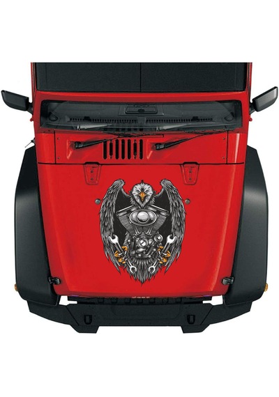 Kartal Beşiktaş V Motor Harlet Davidson Sticker - Araba Oto Motosiklet Karavan Sticker - 00249 30x25 Cm
