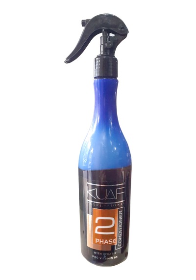 Kuaf Conditioner Keratin ve Pro Vitamin B5 Sarı Çift Fazlı Fön Suyu 2 x 400 ML