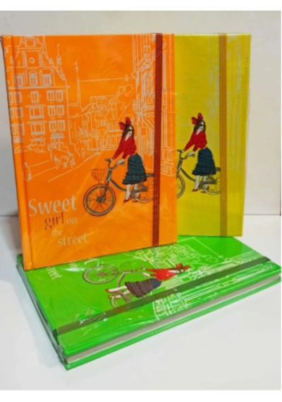 Turkuaz Neon 14x20 Çizgili Not Defteri 96 Yp Açık Sarı