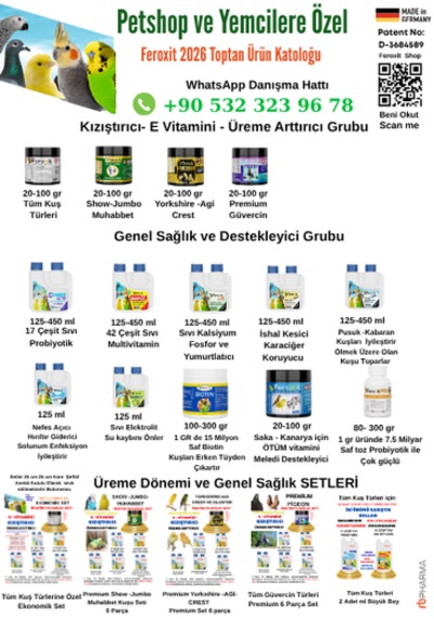 Show Jumbo Muhabbet Kuşları Ve Sultan Papağanı Üreme Seti 100 Gr Kızıştırıcı Ve Yumurta Arttırıcı 150 Ml