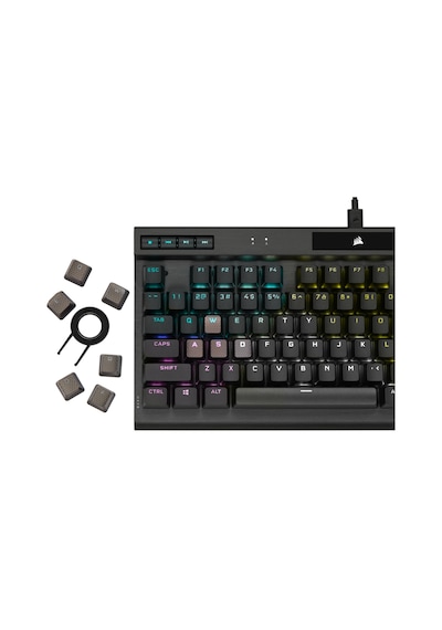 Corsair K70 RGB TKL Cherry MX Red Switch İngilizce Mekanik Oyuncu Klavye