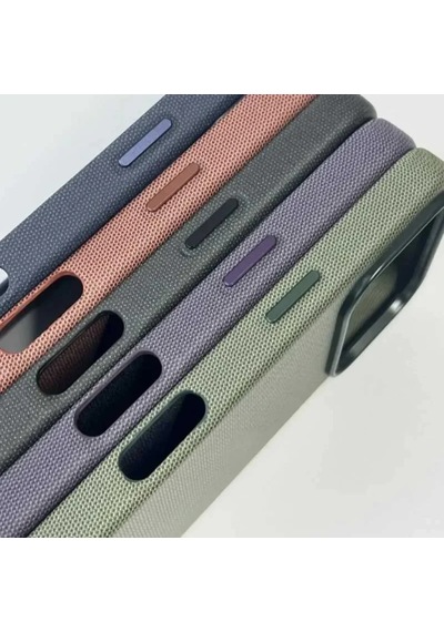 Apple Uyumlu iPhone 17 Pro Max Teknovoven Dokuma Kablosuz Şarj Destekli Animasyonlu Kılıf 1 Renk Siyah