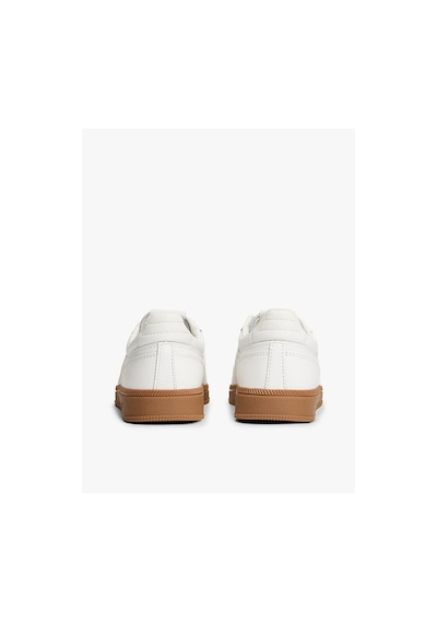 Tommy Hilfiger The Greenwich Edge Leather Ayakkabı-12834 Beyaz