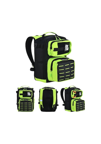 Fujin Proaji Back Pack Black Lime Balıkçı Sırt Çantası - Limitli Üretim