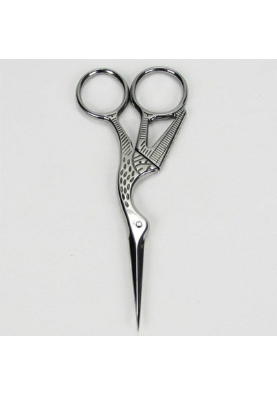 Leylek Şeklinde Gümüş Renk Söz Ve Nişan Makası 6