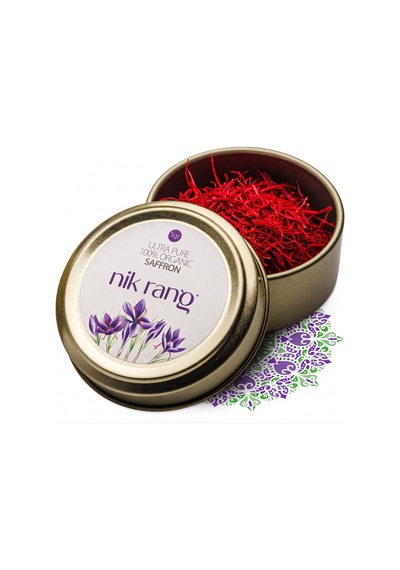 Nik Rang 5 Gr Premium %100 Saf İran Safranı Süper Negin Kalite 5 Gr Katkısız, Doğal Renk Ve Aroma