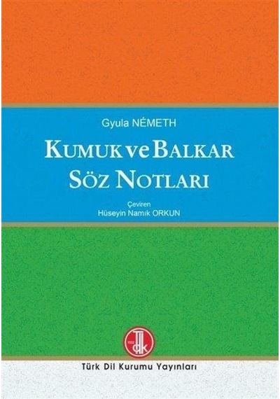 Kumuk ve Balkar Söz Notları / Kolektif