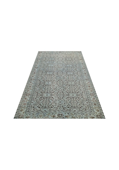 Eşsız 100% Yün El Dokuma Vıntage Halı 134 X 242 Cm 9679
