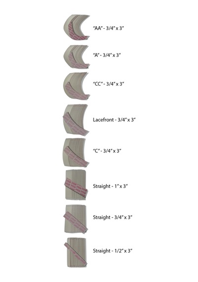 Walker Tape Protez Saç Bandı Super Tape ''C'' (2 CM x 7.5 CM) 36 Adet