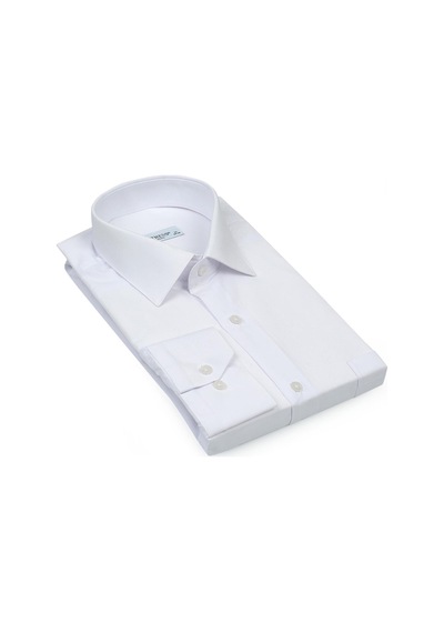 Klasik Uzun Kol Terry Cotton Hediye Kutulu Erkek Gömlek Fs-001367 - Beyaz-1462