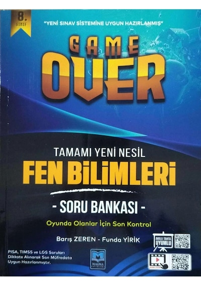 Magma 8. Sınıf Fen Bilimleri Game Over Soru Bankası