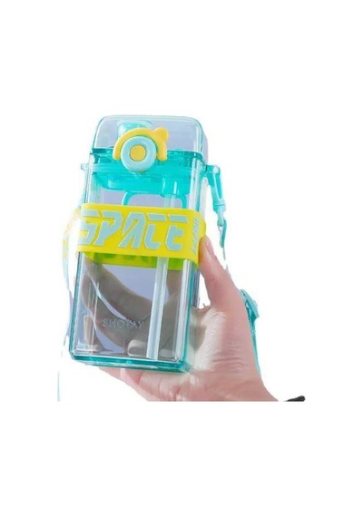 Shotay Su Matarası Space Tritan Turkuaz 500ml