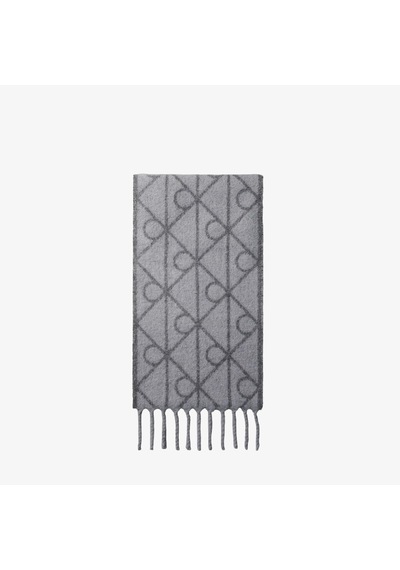Calvin Klein Emblem Brushed Erkek Gri Atkı - Lv04d8072g