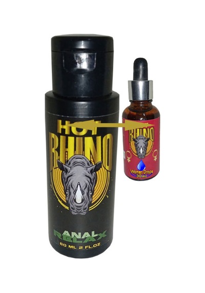 Hotrhino 60 Ml Kadın&amp Erkek Analrelax Masaj Kremi + Kadınların Özel Azdırıcıiçecek