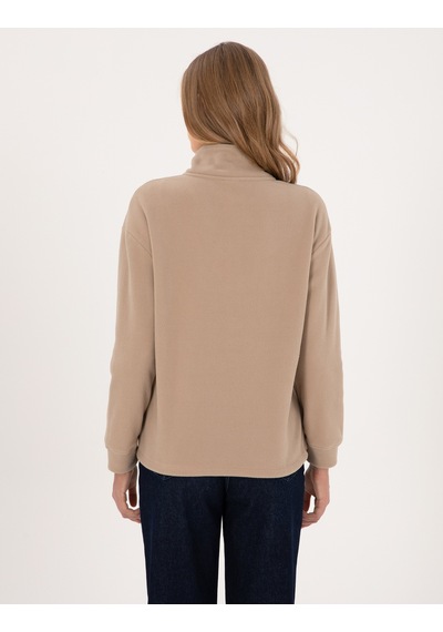 Pierre Cardin Kadın Bej Sweatshirt 50314954-vr011 Bej