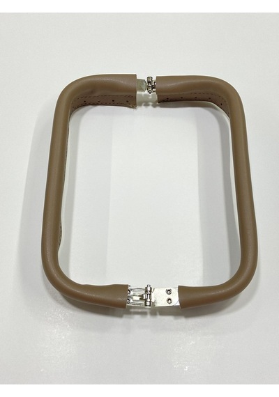 Karantuhafiye Çanta Bursu / Derili Burs 20 Cm / Bej Bej