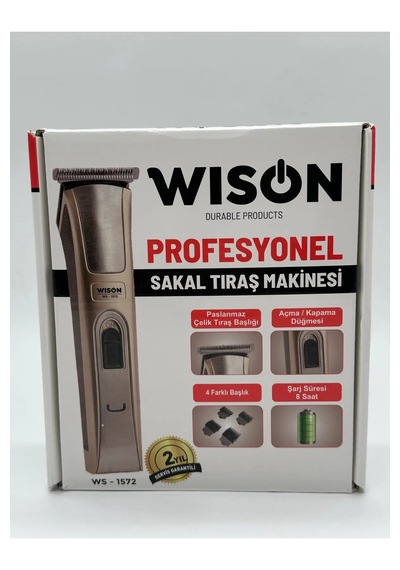 Wıson WS-1572 Profesyonel Sakal Tıraş Makinesi