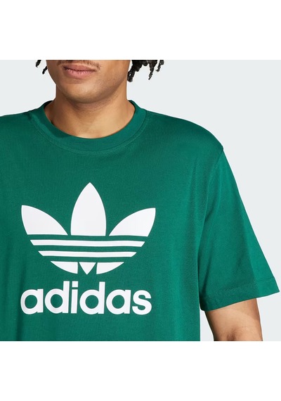 Adidas Collegıate Green Trefoıl T-shırt 001
