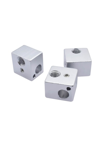 Koodmax 3D Yazıcı E3D V5 Isıtıcı 16 x 16 x 12 MM Alüminyum Blok
