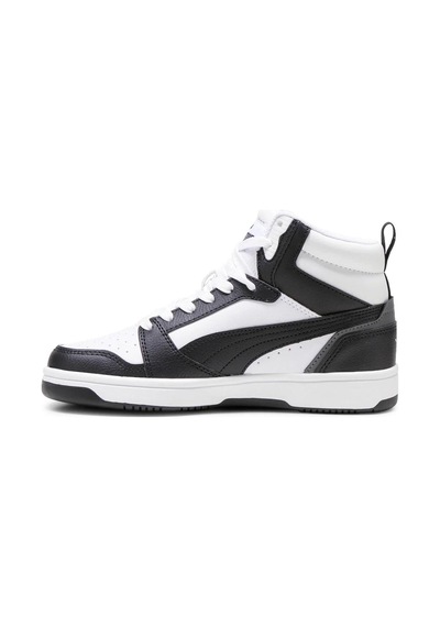 Puma 393831 Rebound V6 Mid Jr Spor Ayakkabı Beyaz 001