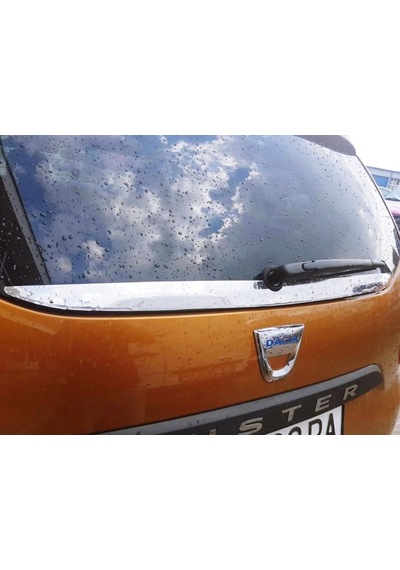 Dacia Duster 2018 Ve Üzeri Arası Krom Arka Cam Alt Çıta P.çelik