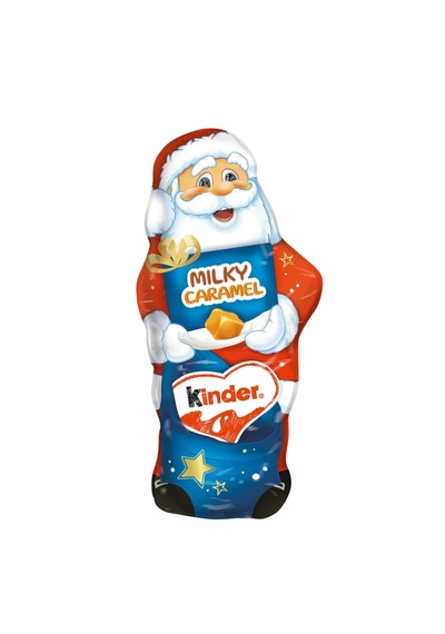 Kinder Milky Caramel Santa Chocolate 110g