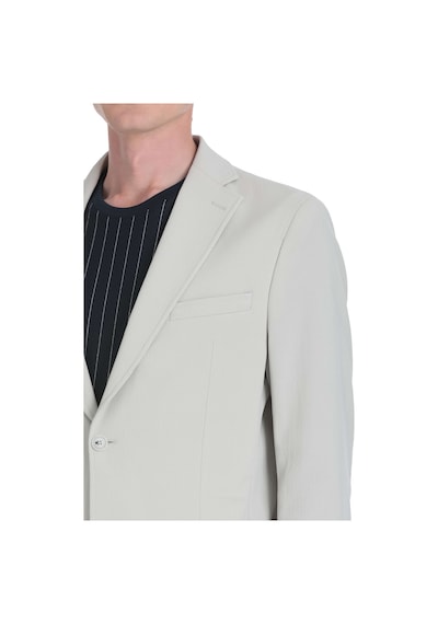 Hatemoğlu Keten Slim Fit Mono Yaka Casual Takım Elbise 36436 Keten D.