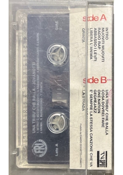 Plak Değildir Kaset Tir Kaset Jovanotti Una Triu Che Balla Kase