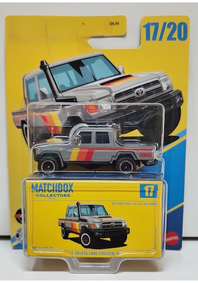 Toyota Land Cruiser 78 - 1:64 Metal Off-road Koleksiyon Aracı