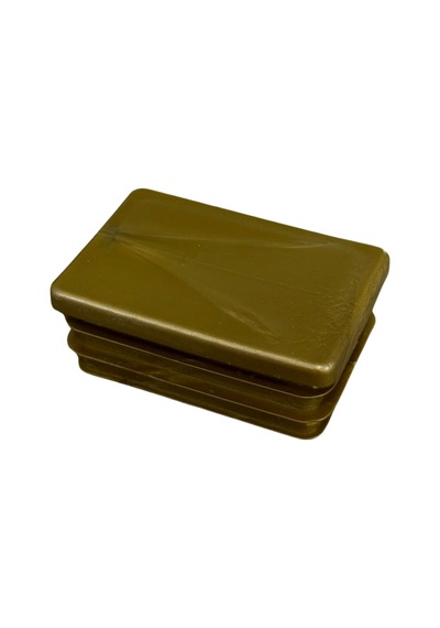 Cateksss 40x60 Mm Kademeli İç Profil Tapası Kahve Ral8000 - 52 Li Paket Kahverengi