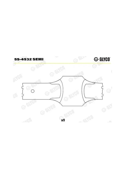 Glyco 554532semı Piston Kol Burcu 51024051046 - 6 Adettir