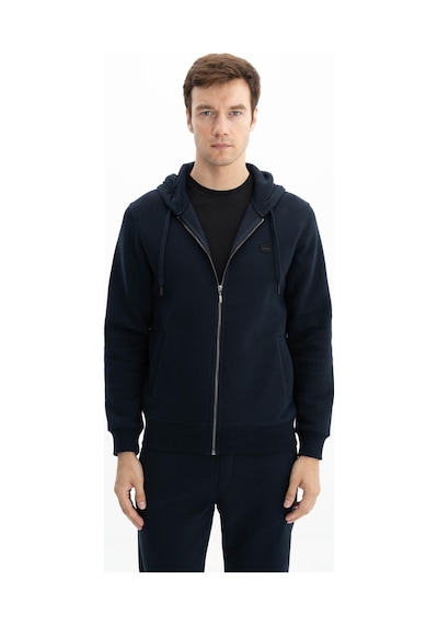 AR-MA Arma Erkek Regular Fit 3 İplik Şardonlu Tam Fermuar Kapüşonlu Cepli Sweatshirt 001