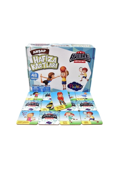 Ony-09 Onyıl Ahşap Hafıza Kartları Sporlar