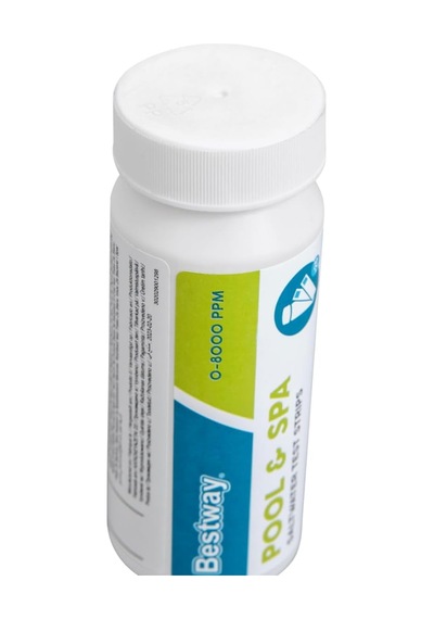 Bestway Havuz Ve Spa İçin Tuzlu Su Test Şeritleri